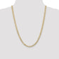 Open Concave Curb with Lobster Clasp Chain - WBC