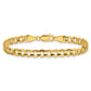 Open Concave Curb with Lobster Clasp Bracelet - WBC