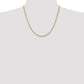 Concave Open Figaro with Lobster Clasp Chain - WBC