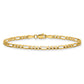 Concave Open Figaro Chain - WBC