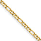 Concave Open Figaro with Lobster Clasp Chain - WBC