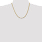 Concave Open Figaro with Lobster Clasp Chain - WBC