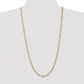 Concave Open Figaro with Lobster Clasp Chain - WBC