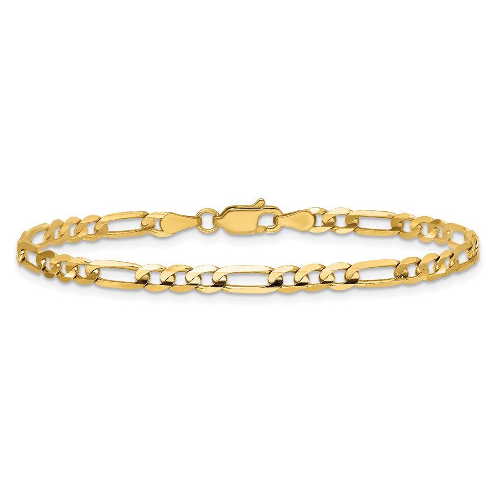 Concave Open Figaro Chain - WBC