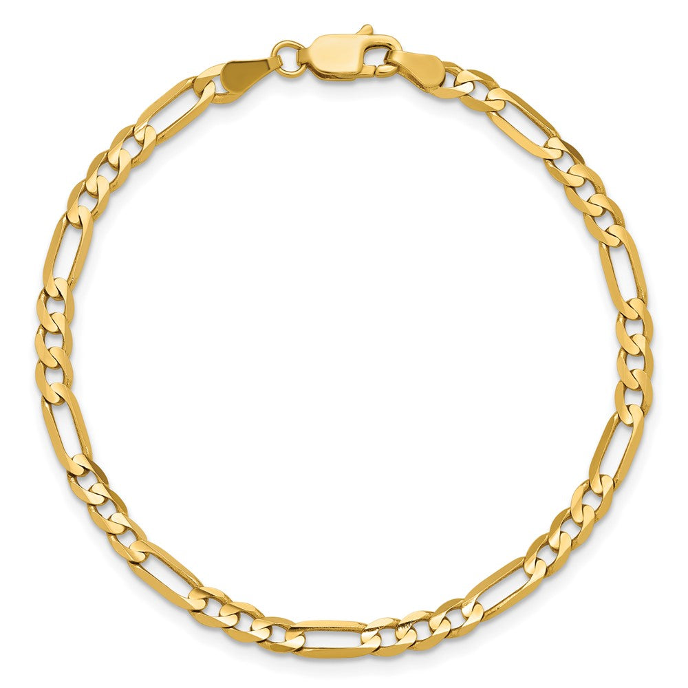 Concave Open Figaro Chain - WBC