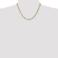 Concave Open Figaro with Lobster Clasp Chain - WBC