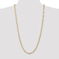 Concave Open Figaro with Lobster Clasp Chain - WBC