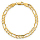 Concave Open Figaro with Lobster Clasp Chain - WBC