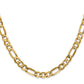 Concave Open Figaro with Lobster Clasp Chain - WBC