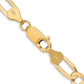 Concave Open Figaro with Lobster Clasp Chain - WBC