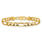 Concave Open Figaro with Lobster Clasp Bracelet - WBC