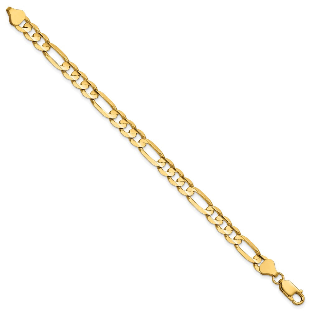 Concave Open Figaro with Lobster Clasp Chain - WBC