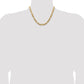 Concave Open Figaro with Lobster Clasp Chain - WBC