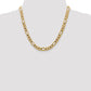 Concave Open Figaro with Lobster Clasp Chain - WBC