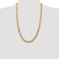 Concave Open Figaro with Lobster Clasp Chain - WBC