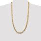 Concave Open Figaro with Lobster Clasp Chain - WBC