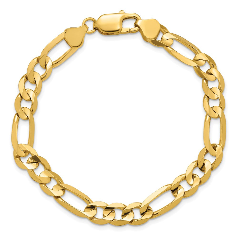Concave Open Figaro with Lobster Clasp Chain - WBC