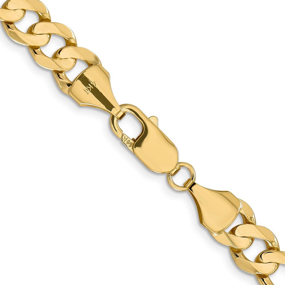 Concave Open Figaro with Lobster Clasp Chain - WBC