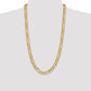 Concave Open Figaro with Lobster Clasp Chain - WBC