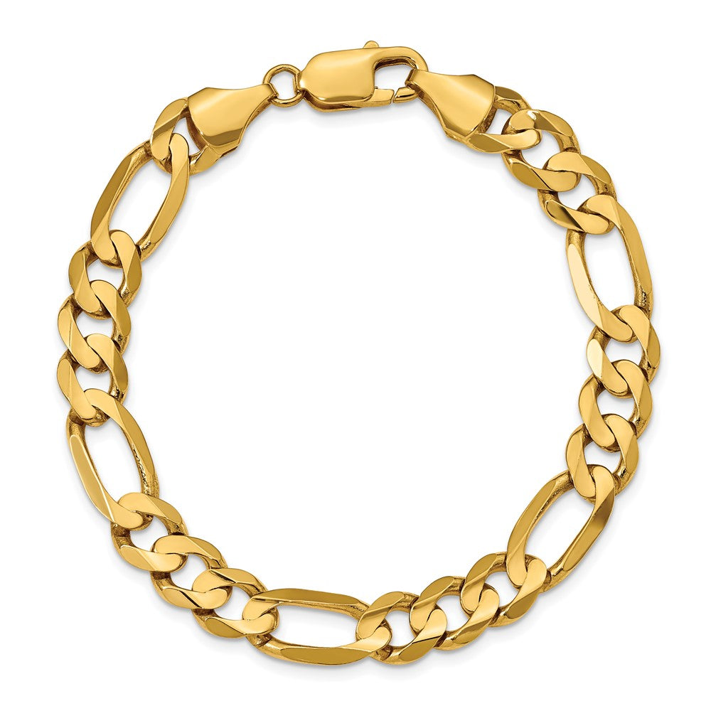 Concave Open Figaro with Lobster Clasp Chain - WBC