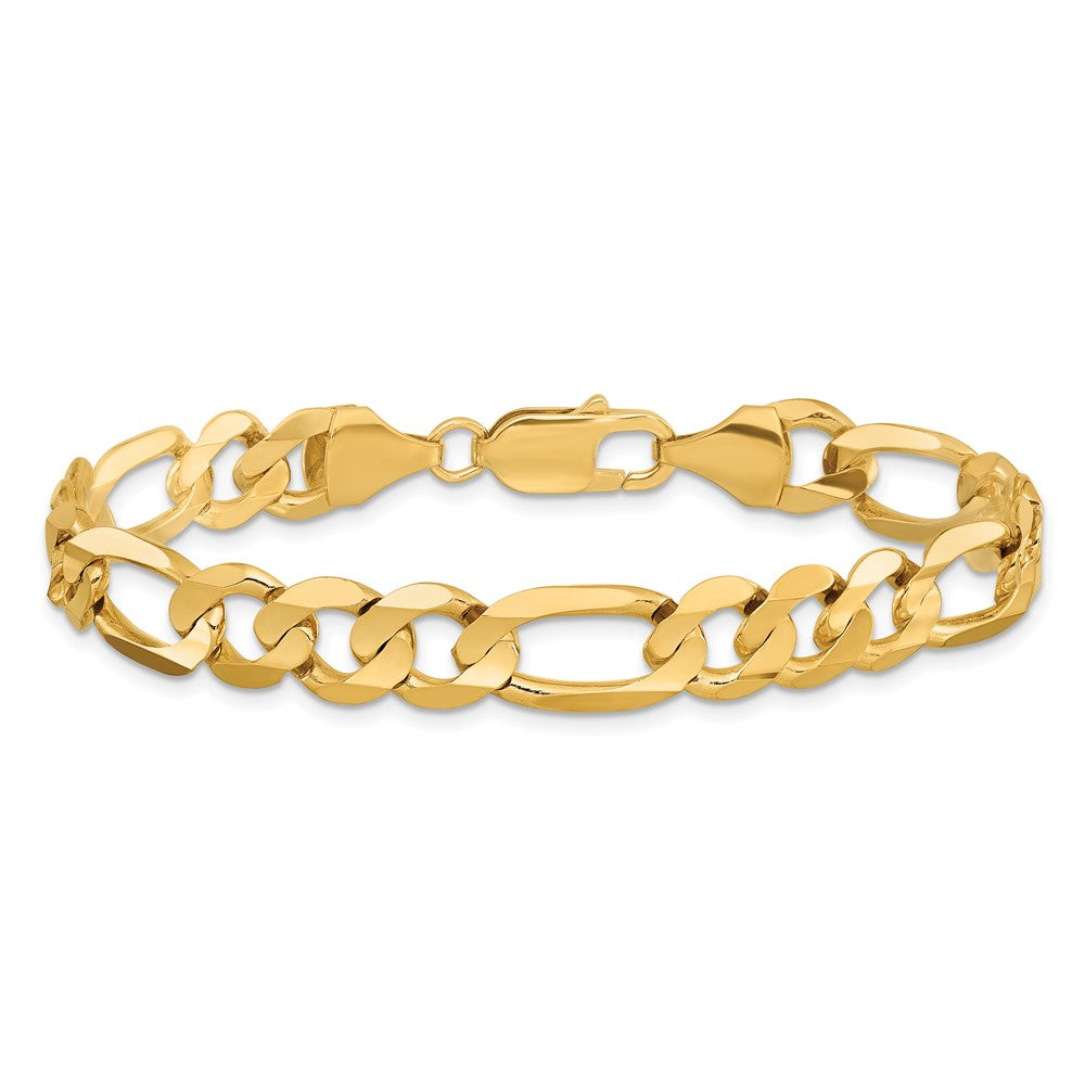 Concave Open Figaro with Lobster Clasp Bracelet - WBC
