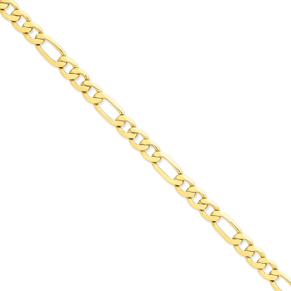 Concave Open Figaro with Lobster Clasp Bracelet - WBC
