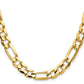 Concave Open Figaro Chain - WBC