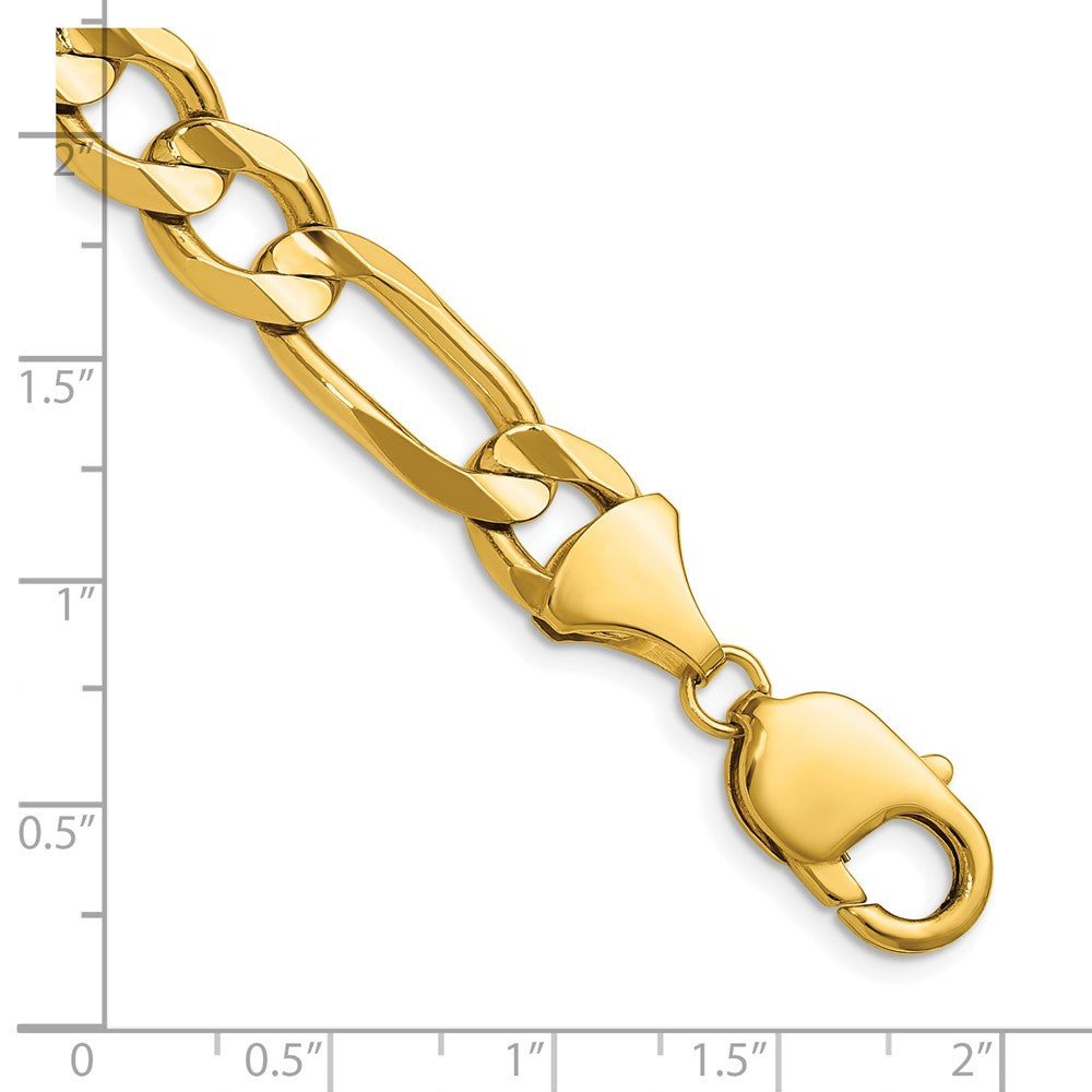 Concave Open Figaro Chain - WBC