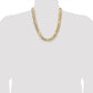Concave Open Figaro Chain - WBC