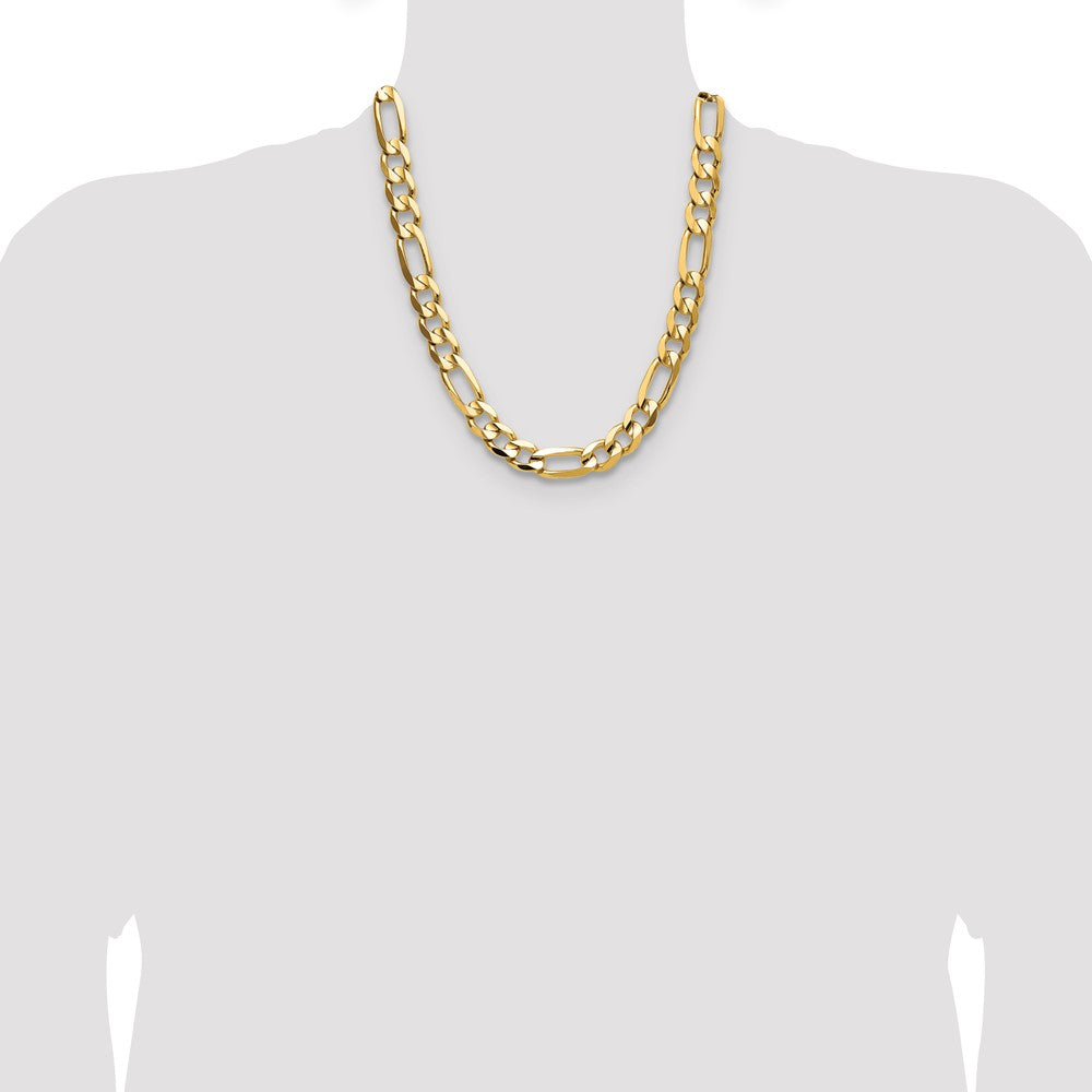 Concave Open Figaro Chain - WBC