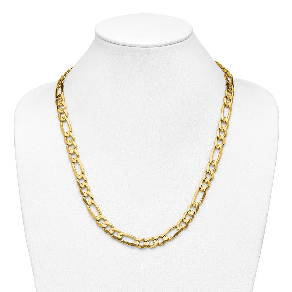 Concave Open Figaro Chain - WBC