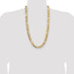 Concave Open Figaro Chain - WBC