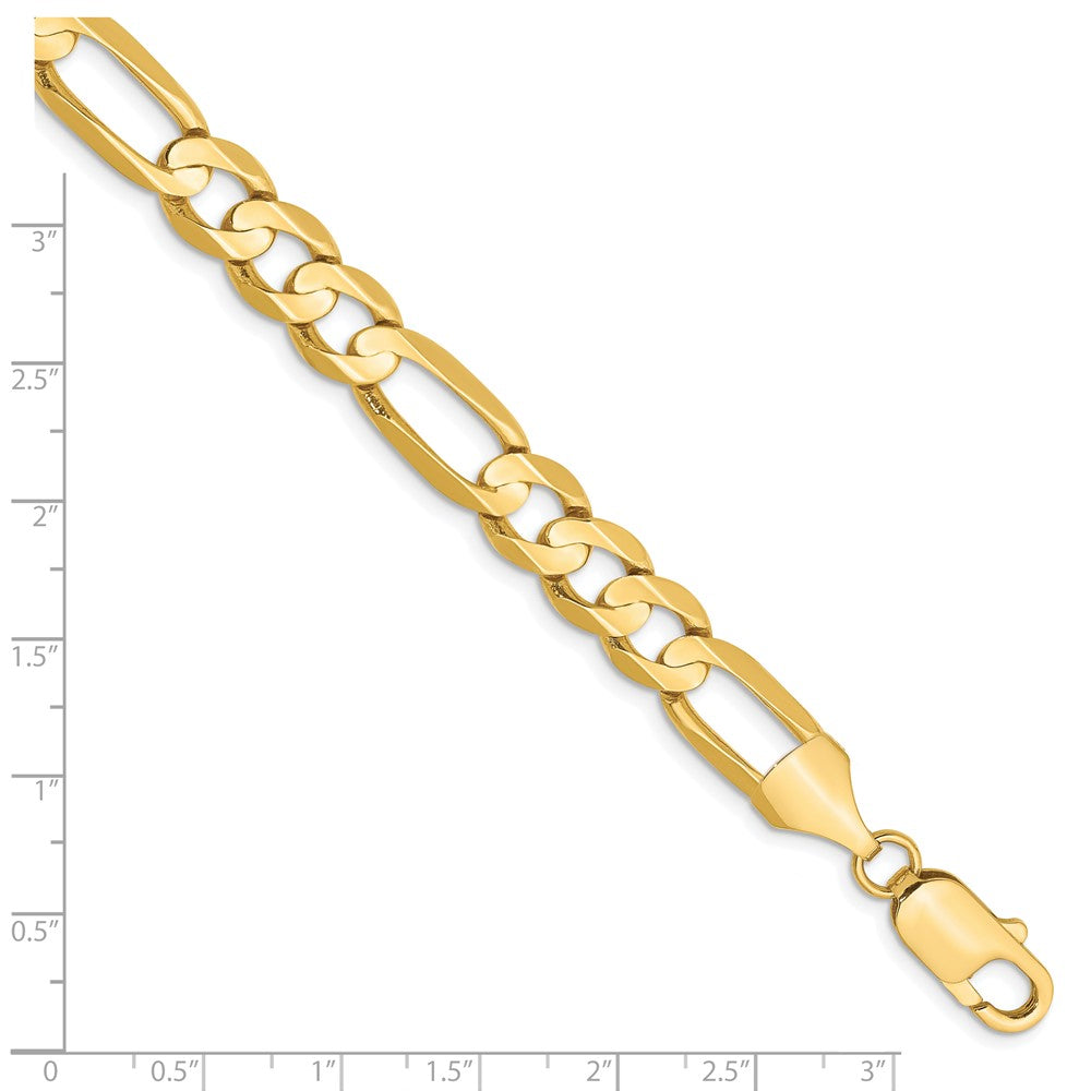 Concave Open Figaro Chain - WBC