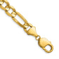Concave Open Figaro Chain - WBC