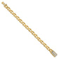 Hand-polished Anchor Link 1.5 carat Diamond Clasp Bracelet - WBC
