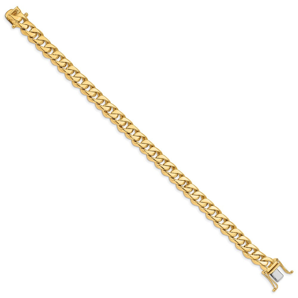 Hand Polished Fancy Traditional Link with Box Catch Clasp Bracelet - WBC