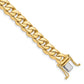 Hand Polished Fancy Traditional Link with Box Catch Clasp Bracelet - WBC