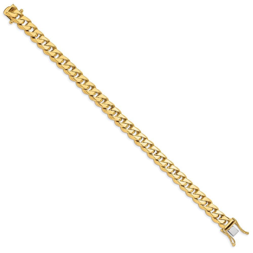 Hand Polished Fancy Traditional Link with Box Catch Clasp Bracelet - WBC
