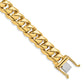 Hand Polished Fancy Traditional Link with Box Catch Clasp Bracelet - WBC