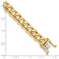 Hand Polished Rounded Curb Link with Box Catch Clasp Bracelet - WBC