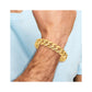 Hand Polished Rounded Curb Link with Box Catch Clasp Bracelet - WBC