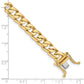 Hand Polished Flat Beveled Curb Link with Box Catch Clasp Bracelet - WBC