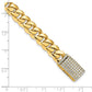 Hand-polished Miami Cuban Link 1.55 carat Diamond Clasp Bracelet - WBC