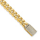 Hand-polished Miami Cuban Link 1.55 carat Diamond Clasp Bracelet - WBC