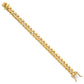 Hand Polished Miami Cuban Link with Box Catch Clasp Bracelet - WBC