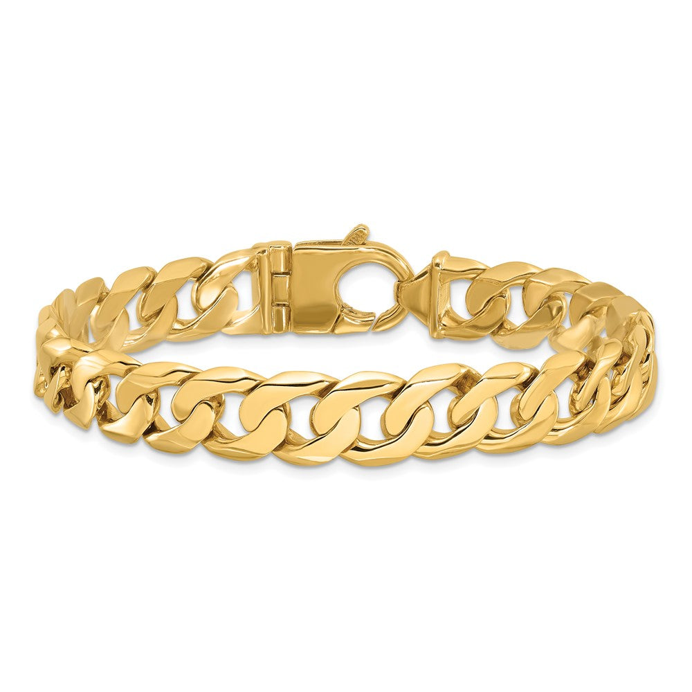 Hand Polished Fancy Link with Fancy Lobster Clasp Bracelet - WBC