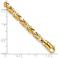 Hand Polished Byzantine Link with Lobster Clasp Chain - WBC
