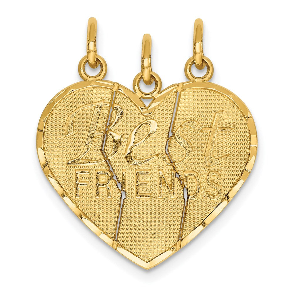 3-piece Break-apart BEST FRIENDS Charm - WBC