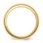 Milgrain Half Round Comfort Fit Wedding Band - WBC