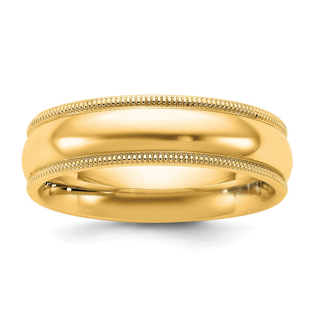 Milgrain Comfort Fit Band - WBC